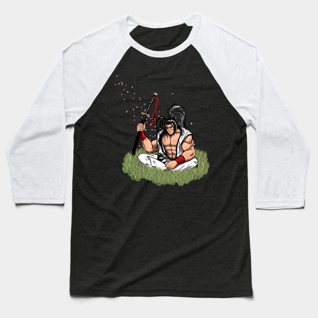 Haohmaru Baseball T-Shirt by PickledGenius